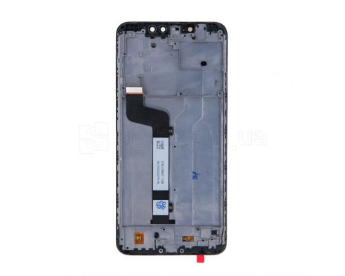 Дисплей (LCD) для Xiaomi Redmi Note 6, Redmi Note 6 Pro з тачскріном та рамкою black Original Quality TPS-2710000226130