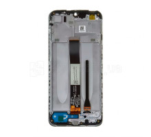 Дисплей (LCD) для Xiaomi Redmi 9A, Redmi 9C з тачскріном та рамкою black Original Quality TPS-2710000226260