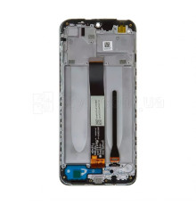 Дисплей (LCD) для Xiaomi Redmi 9A, Redmi 9C з тачскріном та рамкою black Original Quality TPS-2710000226260