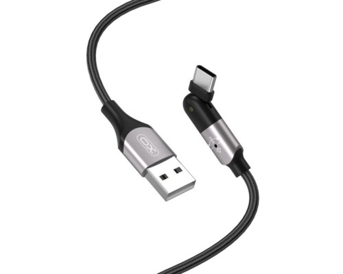 Кабель USB XO NB176 Type-C Quick Charge 2.4A 1.2м black