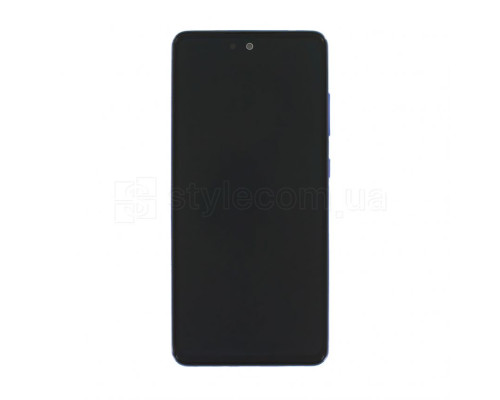 Дисплей (LCD) для Samsung Galaxy A52s 5G/A528 (2021) з тачскріном та рамкою black Service Original (PN:GH82-26861C) TPS-2710000226635