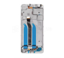 Дисплей (LCD) для Xiaomi Redmi 6, Redmi 6A з тачскріном та рамкою white Original Quality TPS-2710000226642