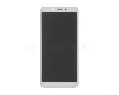 Дисплей (LCD) для Xiaomi Redmi 6, Redmi 6A з тачскріном та рамкою white Original Quality TPS-2710000226642