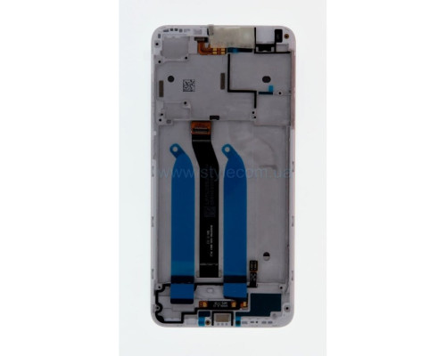 Дисплей (LCD) для Xiaomi Redmi 6, Redmi 6A з тачскріном та рамкою white Original Quality TPS-2710000226642