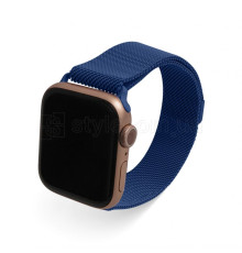 Ремінець Apple Watch міланська петля 38/40мм blue / синій (30)
