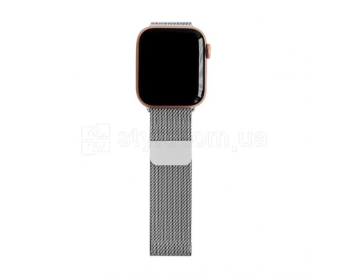 Ремінець для Apple Watch міланська петля 38/40мм light grey / світло-сірий (34) TPS-2710000227267