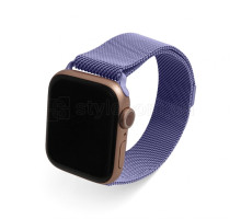 Ремінець для Apple Watch міланська петля 38/40мм lavender / лавандовий (19) TPS-2710000227274