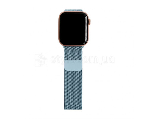 Ремінець для Apple Watch міланська петля 42/44мм gem green / зелений перламутр (7) TPS-2710000227281