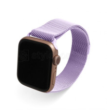 Ремінець для Apple Watch міланська петля 42/44мм light purple / світло-фіолетовий (18) TPS-2710000227304