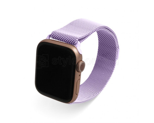 Ремінець для Apple Watch міланська петля 42/44мм light purple / світло-фіолетовий (18) TPS-2710000227304