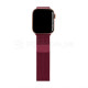 Ремінець для Apple Watch міланська петля 42/44мм wine red / червоне вино (20)