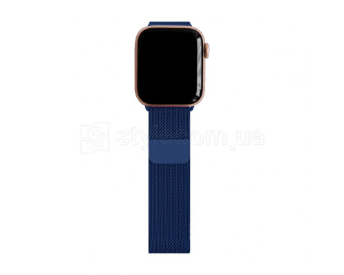 Ремінець для Apple Watch міланська петля 42/44мм blue / синій (30) TPS-2710000227342