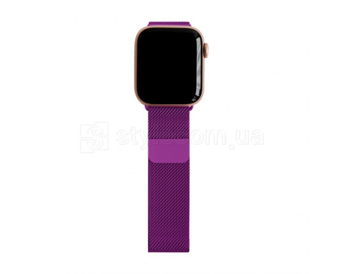 Ремінець для Apple Watch міланська петля 42/44мм purple / пурпурний (21)