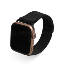 Ремінець для Apple Watch міланська петля 42/44мм black / чорний (2) TPS-2710000227434