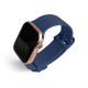 Ремінець для Apple Watch Sport Band рифлений 38/40мм S/M midnight blue / опівнічний-синій (11) TPS-2710000227908