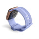 Ремінець для Apple Watch Sport Band рифлений 42/44мм S/M purple / бузковий (5) TPS-2710000227984