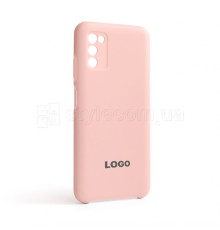 Чохол Original Silicone для Samsung Galaxy A03s/A037 (2021) pink (12)