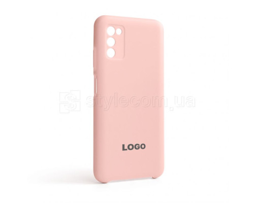 Чохол Original Silicone для Samsung Galaxy A03s/A037 (2021) pink (12) TPS-2710000228097