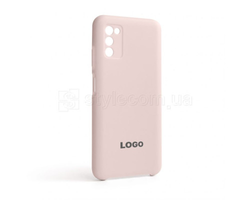 Чохол Original Silicone для Samsung Galaxy A03s/A037 (2021) nude (19)