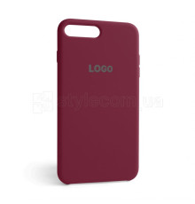 Чохол Original Silicone для Apple iPhone 7 Plus, 8 Plus plum (57)