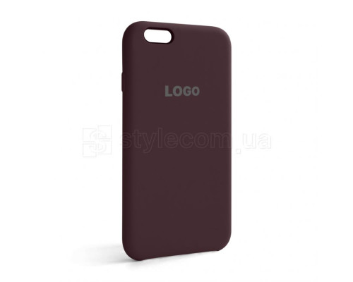 Чохол Original Silicone для Apple iPhone 6, 6s plum (57)