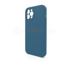 Чохол Full Silicone Case для Apple iPhone 12 Pro Max cosmos blue (46) закрита камера TPS-2710000228806