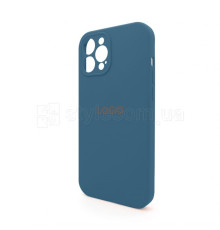 Чохол Full Silicone Case для Apple iPhone 12 Pro Max cosmos blue (46) закрита камера