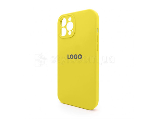Чохол Full Silicone Case для Apple iPhone 12 Pro Max canary yellow (50) закрита камера