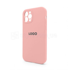 Чохол Full Silicone Case для Apple iPhone 12 Pro light pink (12) закрита камера