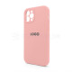 Чохол Full Silicone Case для Apple iPhone 12 Pro light pink (12) закрита камера TPS-2710000228660