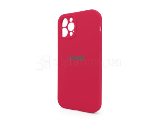 Чохол Full Silicone Case для Apple iPhone 12 Pro rose red (37) закрита камера TPS-2710000228707