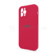 Чохол Full Silicone Case для Apple iPhone 12 Pro rose red (37) закрита камера TPS-2710000228707