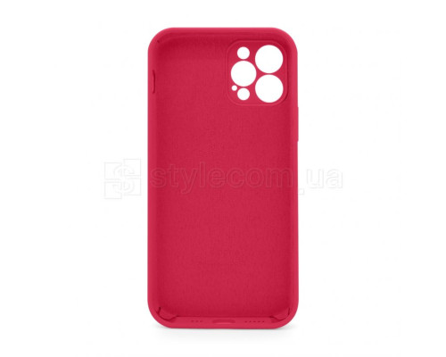 Чохол Full Silicone Case для Apple iPhone 12 Pro rose red (37) закрита камера TPS-2710000228707