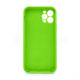 Чохол Full Silicone Case для Apple iPhone 12 Pro shiny green (40) закрита камера