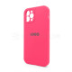 Чохол Full Silicone Case для Apple iPhone 12 Pro shiny pink (38) закрита камера TPS-2710000228721