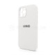 Чохол Full Silicone Case для Apple iPhone 12 Pro white (09) закрита камера TPS-2710000228752