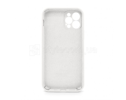 Чохол Full Silicone Case для Apple iPhone 12 Pro white (09) закрита камера TPS-2710000228752