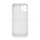 Чохол Full Silicone Case для Apple iPhone 12 Pro white (09) закрита камера TPS-2710000228752