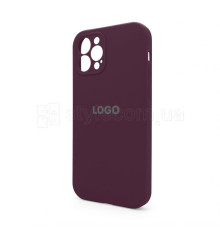 Чохол Full Silicone Case для Apple iPhone 12 Pro plum (57) закрита камера