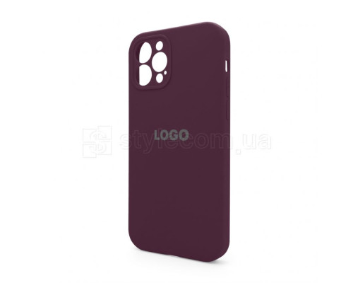 Чохол Full Silicone Case для Apple iPhone 12 Pro plum (57) закрита камера TPS-2710000228769