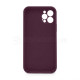 Чохол Full Silicone Case для Apple iPhone 12 Pro plum (57) закрита камера TPS-2710000228769