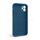 Чохол Full Silicone Case для Apple iPhone 12 cosmos blue (46) закрита камера TPS-2710000228400