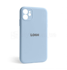 Чохол Full Silicone Case для Apple iPhone 12 light blue (05) закрита камера