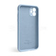 Чохол Full Silicone Case для Apple iPhone 12 light blue (05) закрита камера TPS-2710000228448