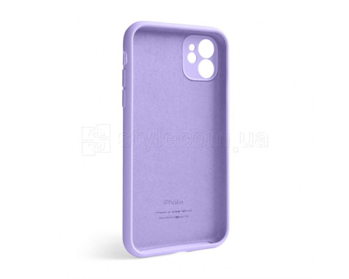 Чохол Full Silicone Case для Apple iPhone 12 lilac (39) закрита камера TPS-2710000228462