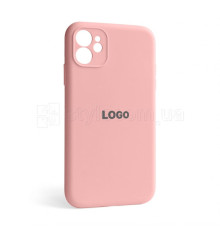 Чохол Full Silicone Case для Apple iPhone 12 light pink (12) закрита камера