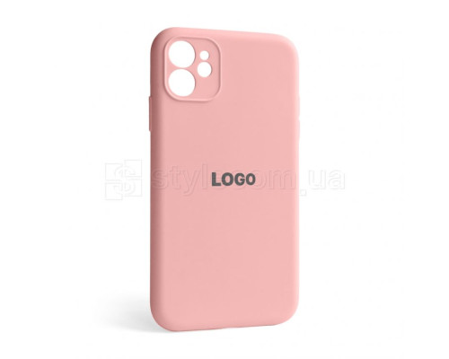 Чохол Full Silicone Case для Apple iPhone 12 light pink (12) закрита камера TPS-2710000228455