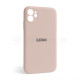 Чохол Full Silicone Case для Apple iPhone 12 nude (19) закрита камера TPS-2710000228486