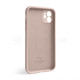 Чохол Full Silicone Case для Apple iPhone 12 nude (19) закрита камера TPS-2710000228486