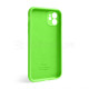 Чохол Full Silicone Case для Apple iPhone 12 shiny green (40) закрита камера TPS-2710000228509